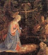 Filippino Lippi The Adoration of the Child oil painting artist